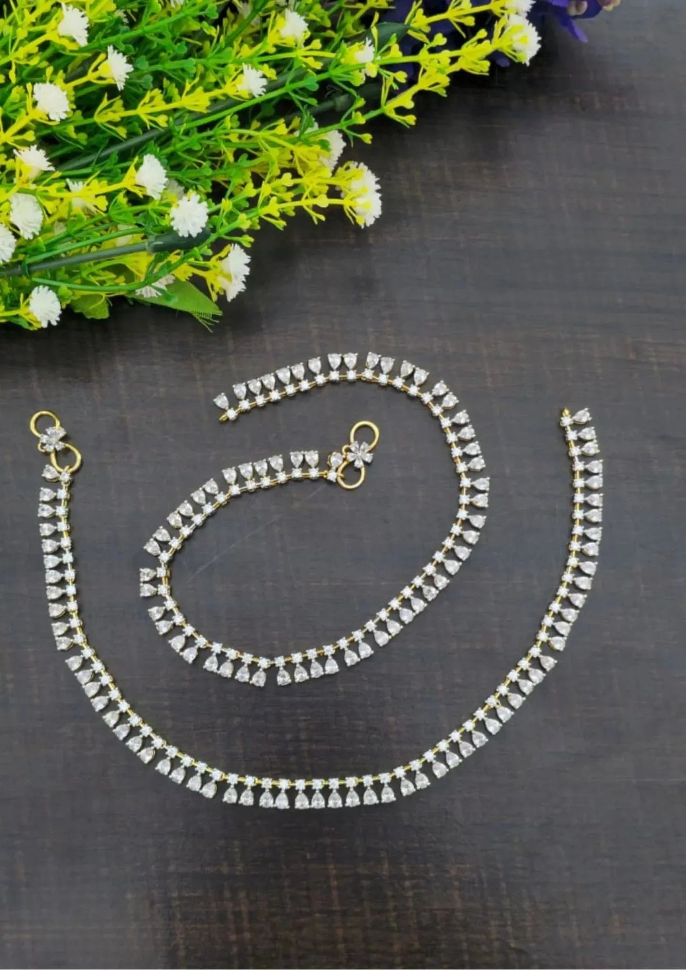 American Diamond stones Anklets