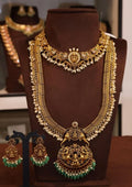 Kudan Temple jewelry Heavy bridal set necklace with earrings