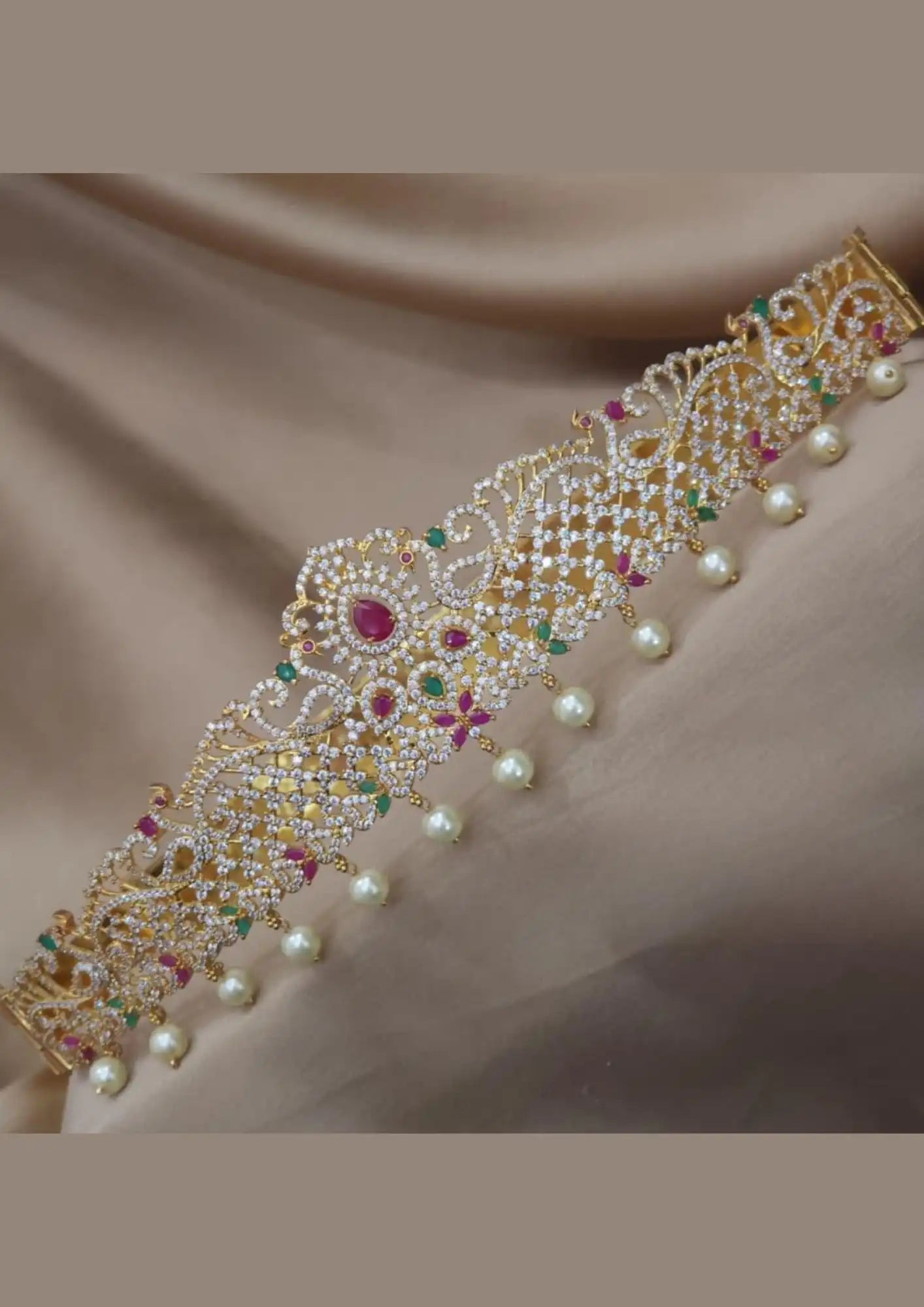 American Diamond CZ kids Hipbelt(vadannam)