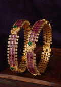 Kundan stone bangles