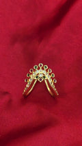 Kundan stone ring