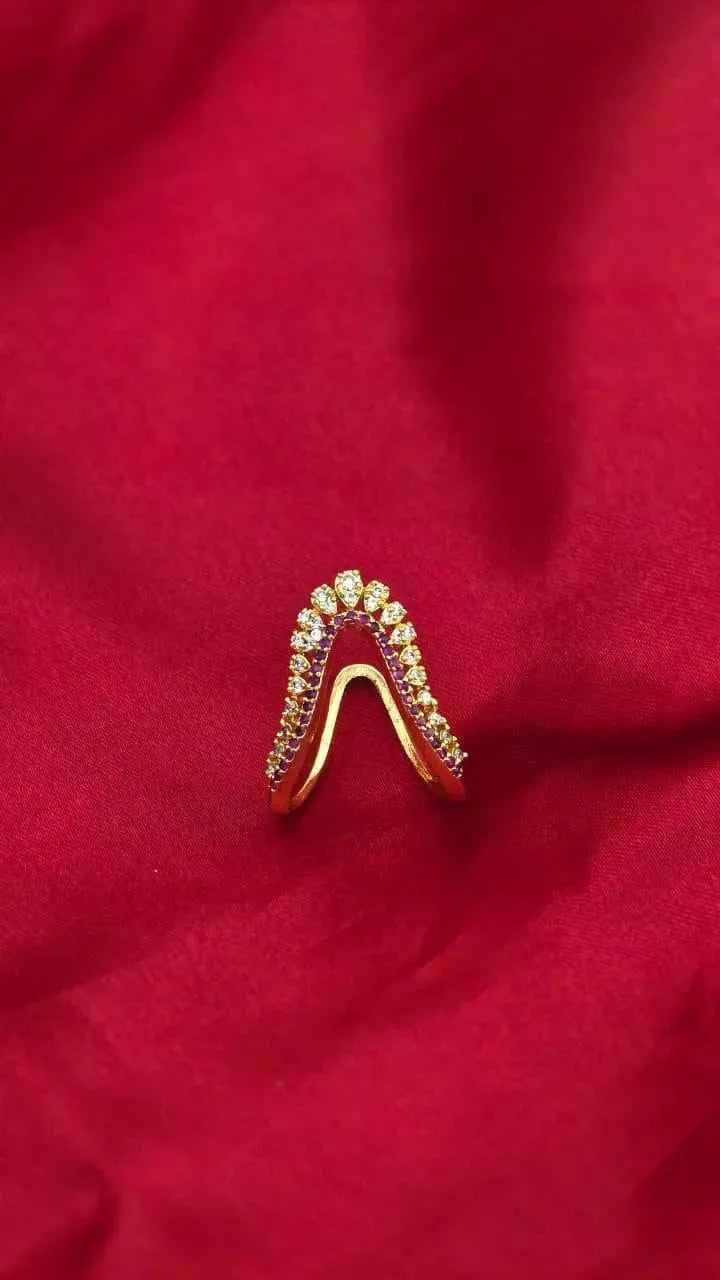 Kundan stone ring