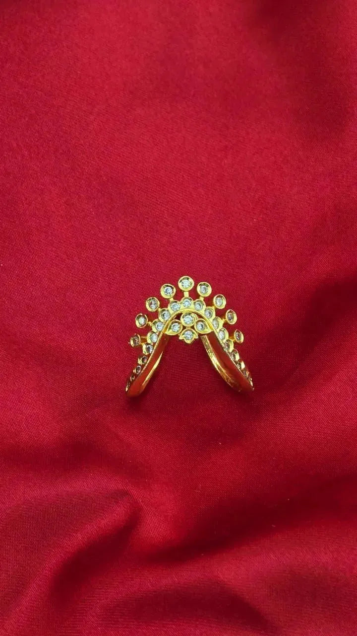 Kundan stone ring