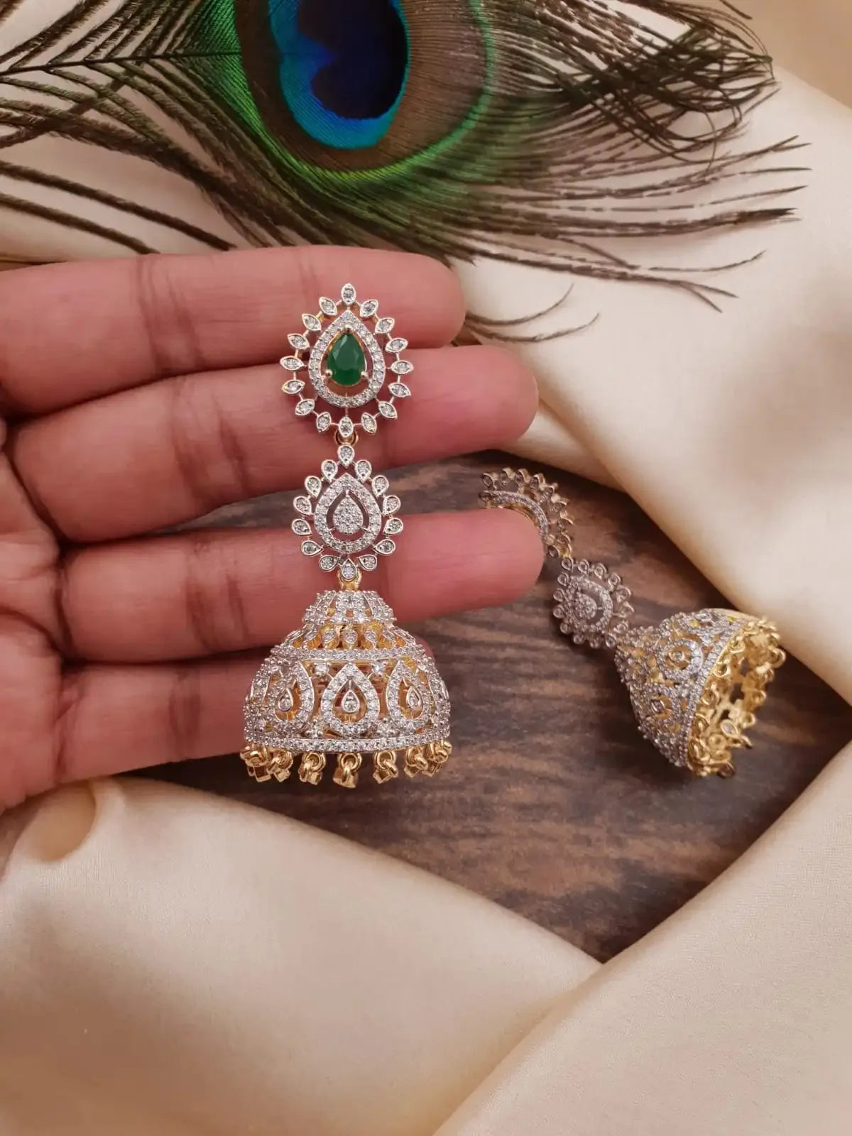 American diamond stones jumkha