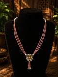 Premium CA beads lakshmi devi mala